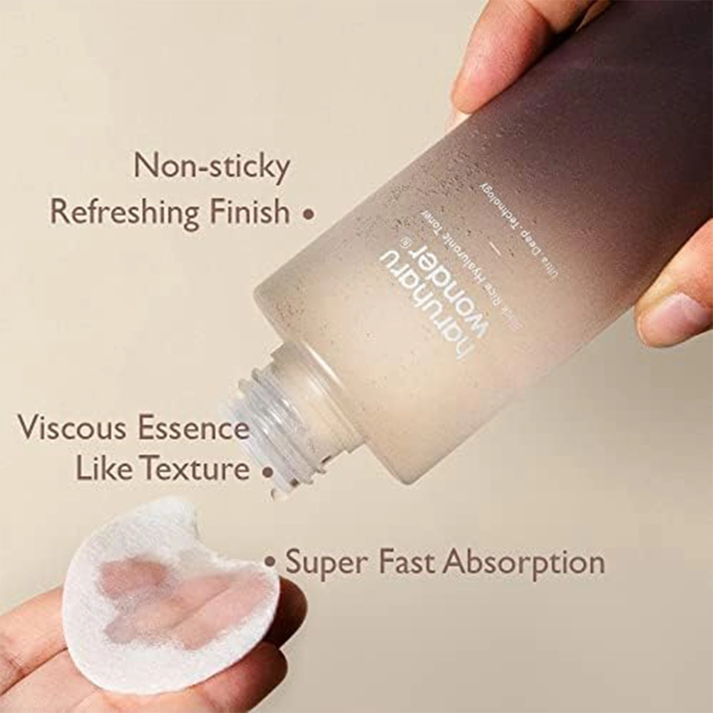 Haruharu Wonder Black Rice Hyaluronic Toner 5.1 fl.oz / 150ml - Image 7