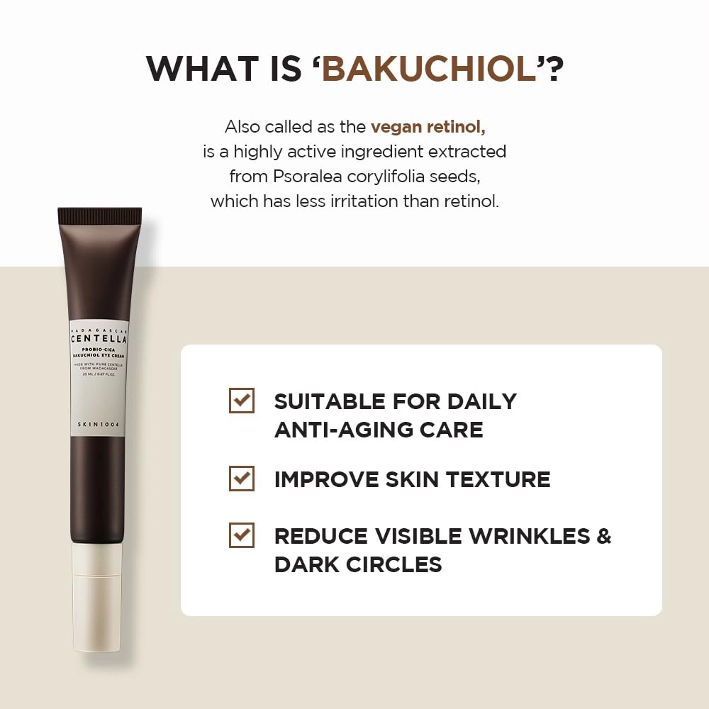 Madagascar Centella Probio-Cica Bakuchiol Eye Cream 0.68 fl.oz (20ml) - Image 6
