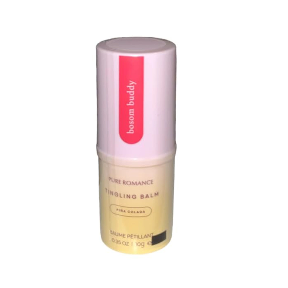 Pure Romance Bosom Buddy Tingling Pia Colada Lip & Nipple Balm, 0.35 oz - Image 2
