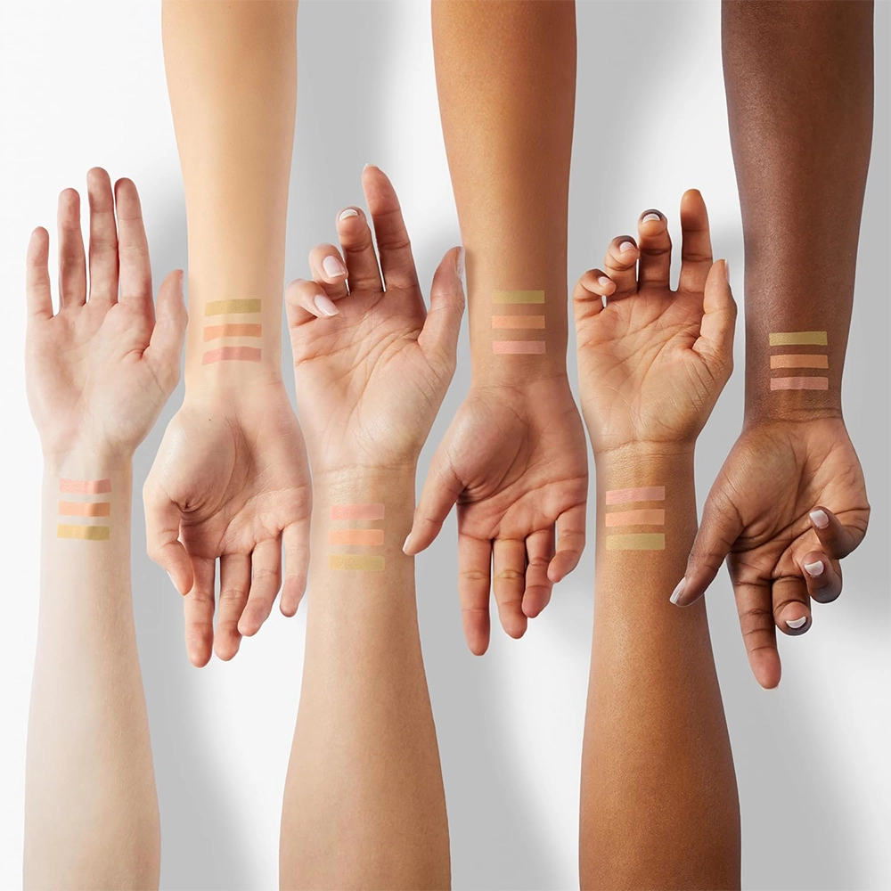 THE SAEM Cover Perfection Triple Pot Concealer 03 Correct Up Beige - 3 Color Full Coverage Concealer - Image 4
