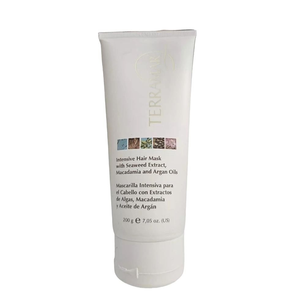 Terramar Mascarilla para el Cabello con Extractos de Algas, Macadamia y Aceite de Argán, Clear - Image 2