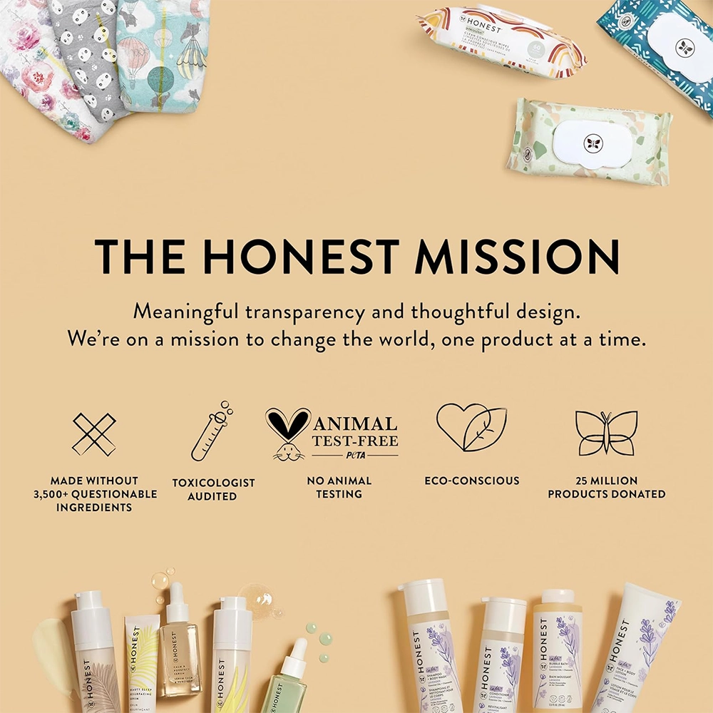 The Honest Company 2-in-1 Cleansing Shampoo + Body Wash | Lavender Calm, 10 fl oz - Image 9