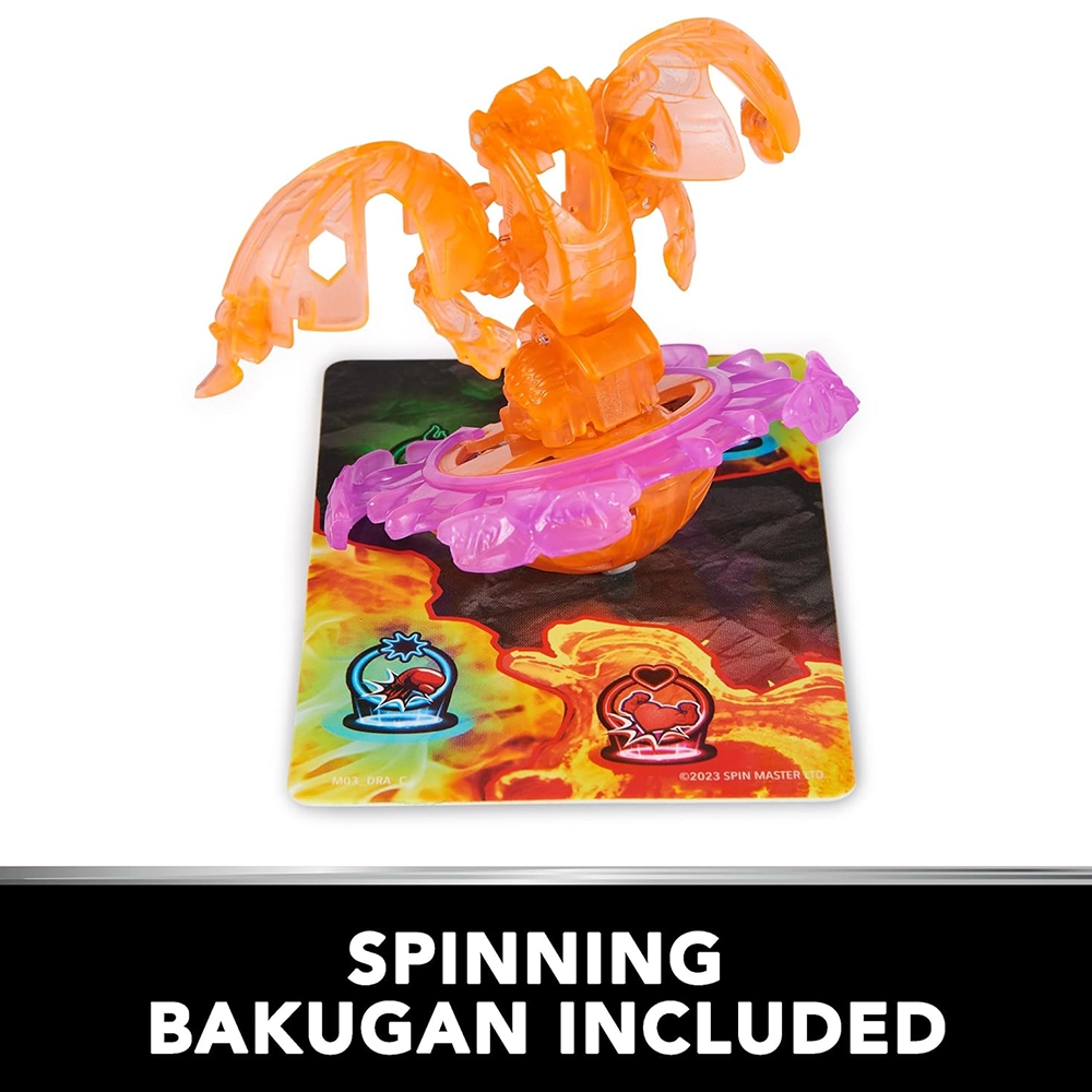 Bakugan Brawl Zone Compact Playset with Special Attack Dragonoid, Toys for Boys and Girls 6 and up - Image 2