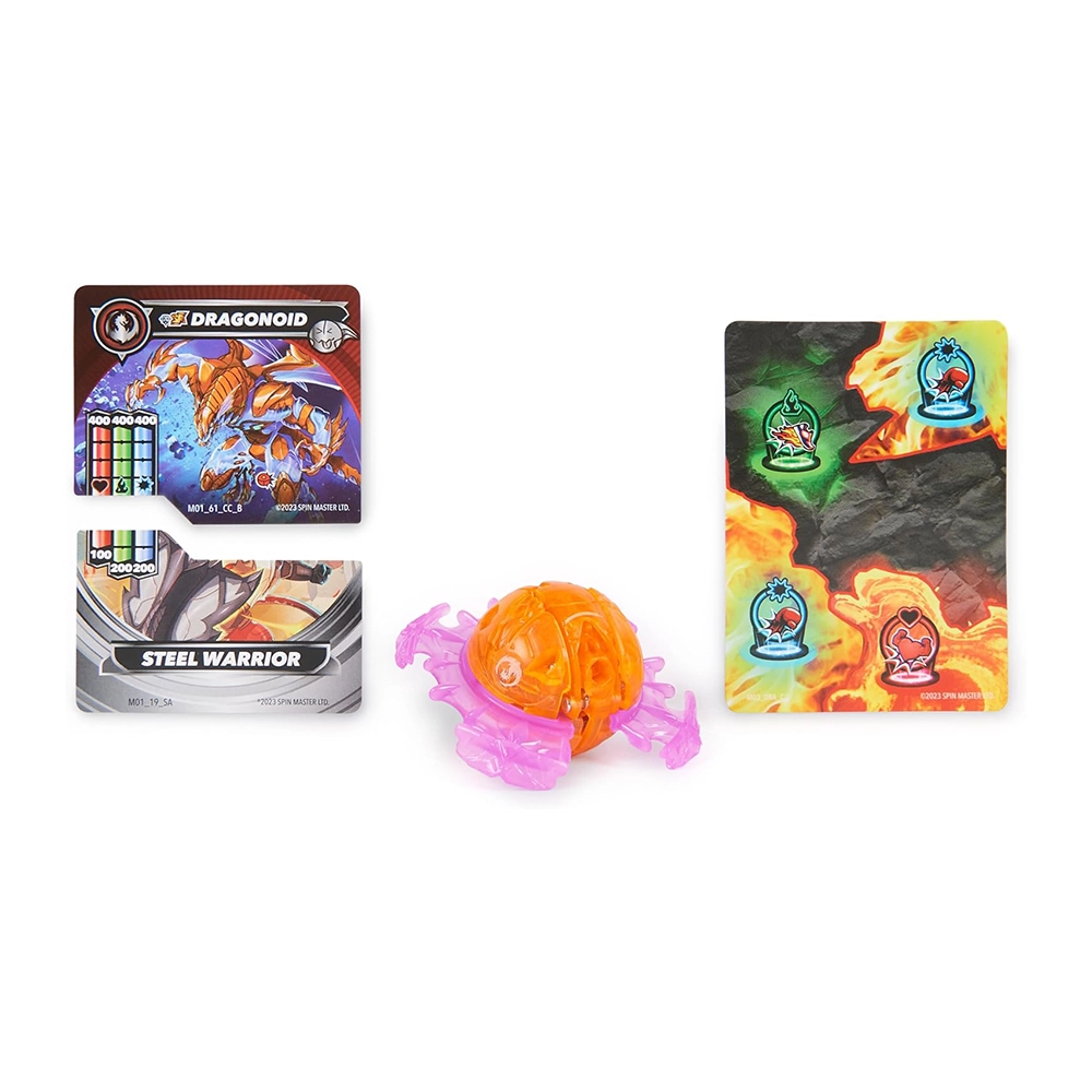 Bakugan Brawl Zone Compact Playset with Special Attack Dragonoid, Toys for Boys and Girls 6 and up - Image 7