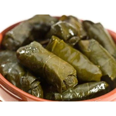 Krinos, Dolmas Stuffed Grape Leaves with Rice-2