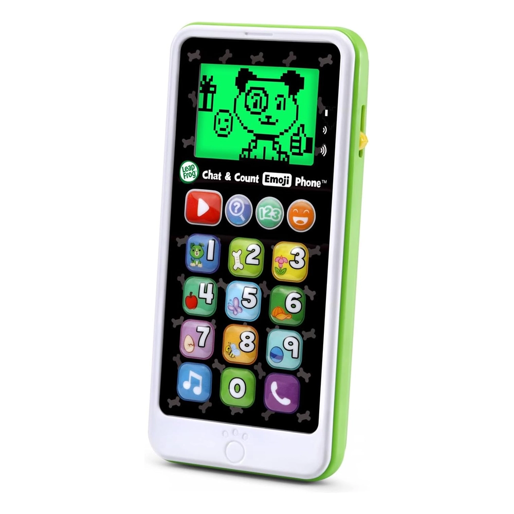 LeapFrog Chat and Count Emoji Phone, Green