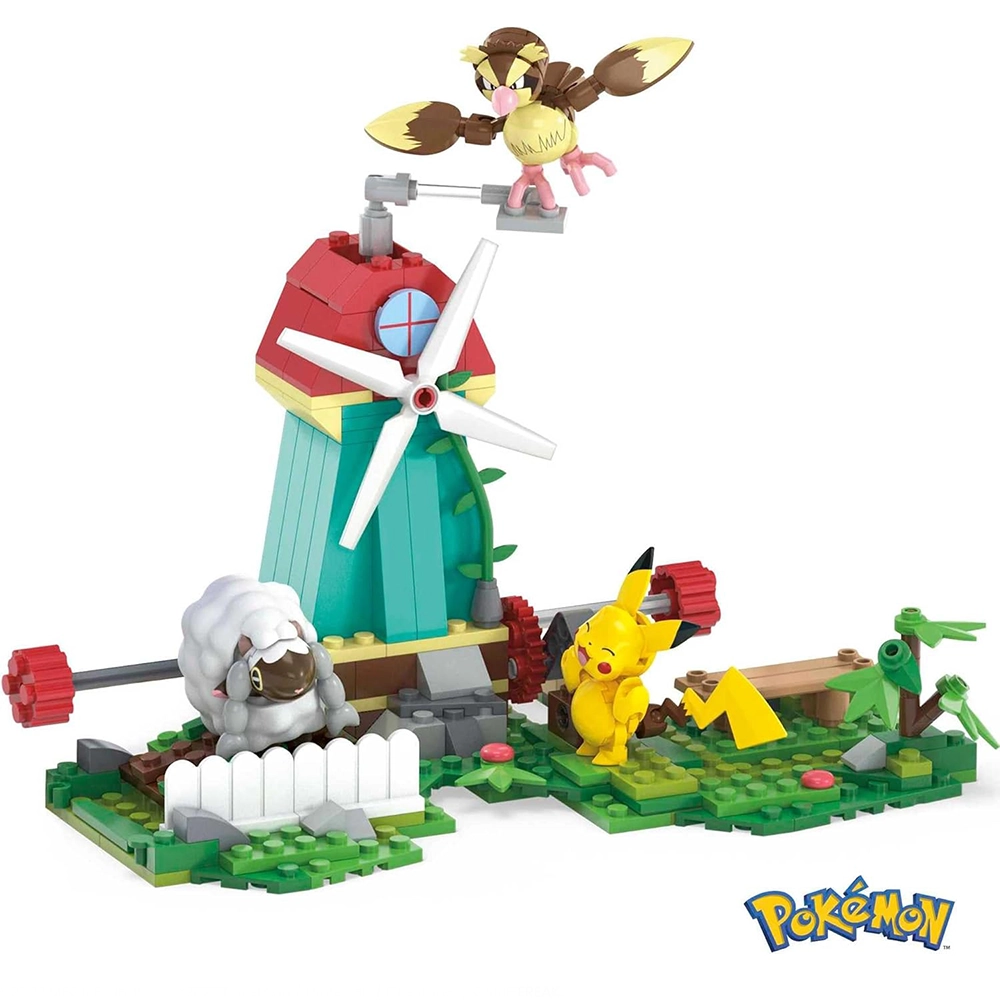 MEGA Pokémon Building Toys Set, Countryside Windmill with 240 Pieces - Image 6