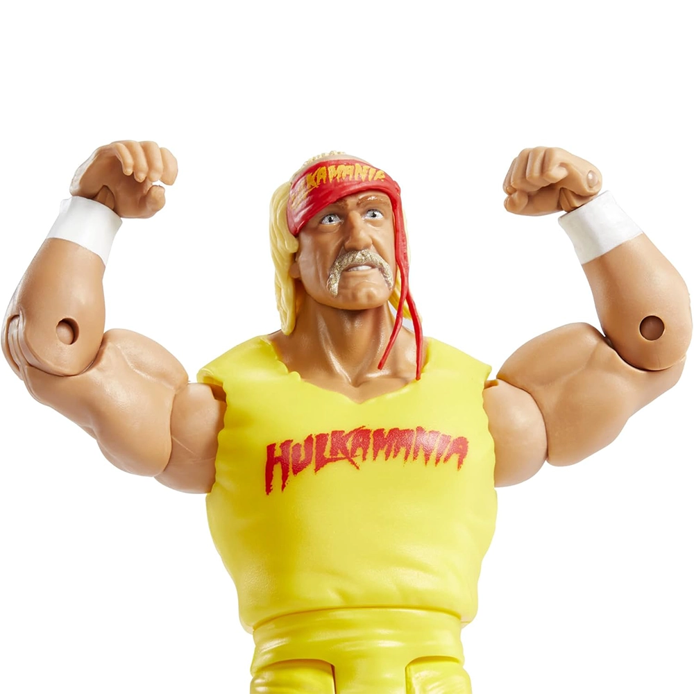Mattel WWE Wrestlemania Action Figure, Hulk Hogan, for Ages 6 Years Old & Up - Image 3