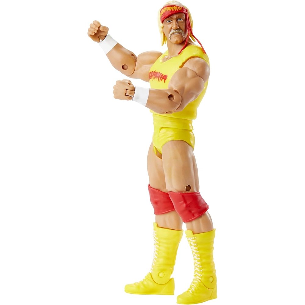 Mattel WWE Wrestlemania Action Figure, Hulk Hogan, for Ages 6 Years Old & Up - Image 4