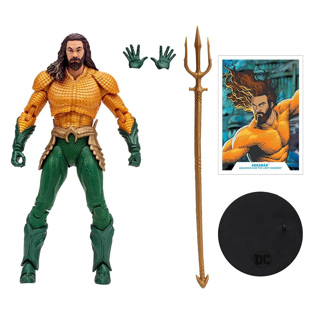 McFarlane Toys - DC Multiverse Aquaman (Aquaman and The Lost Kingdom) 7" Action Figure - Image 5