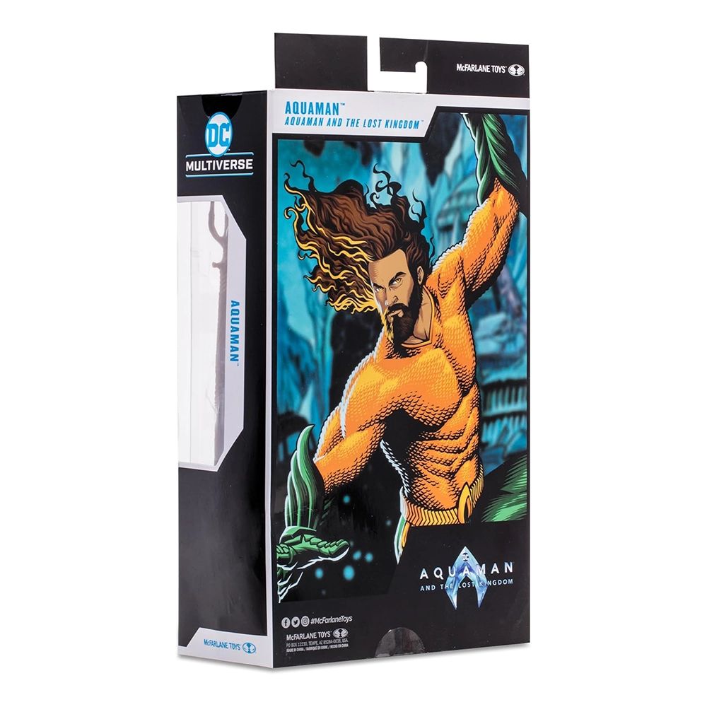 McFarlane Toys - DC Multiverse Aquaman (Aquaman and The Lost Kingdom) 7" Action Figure - Image 8