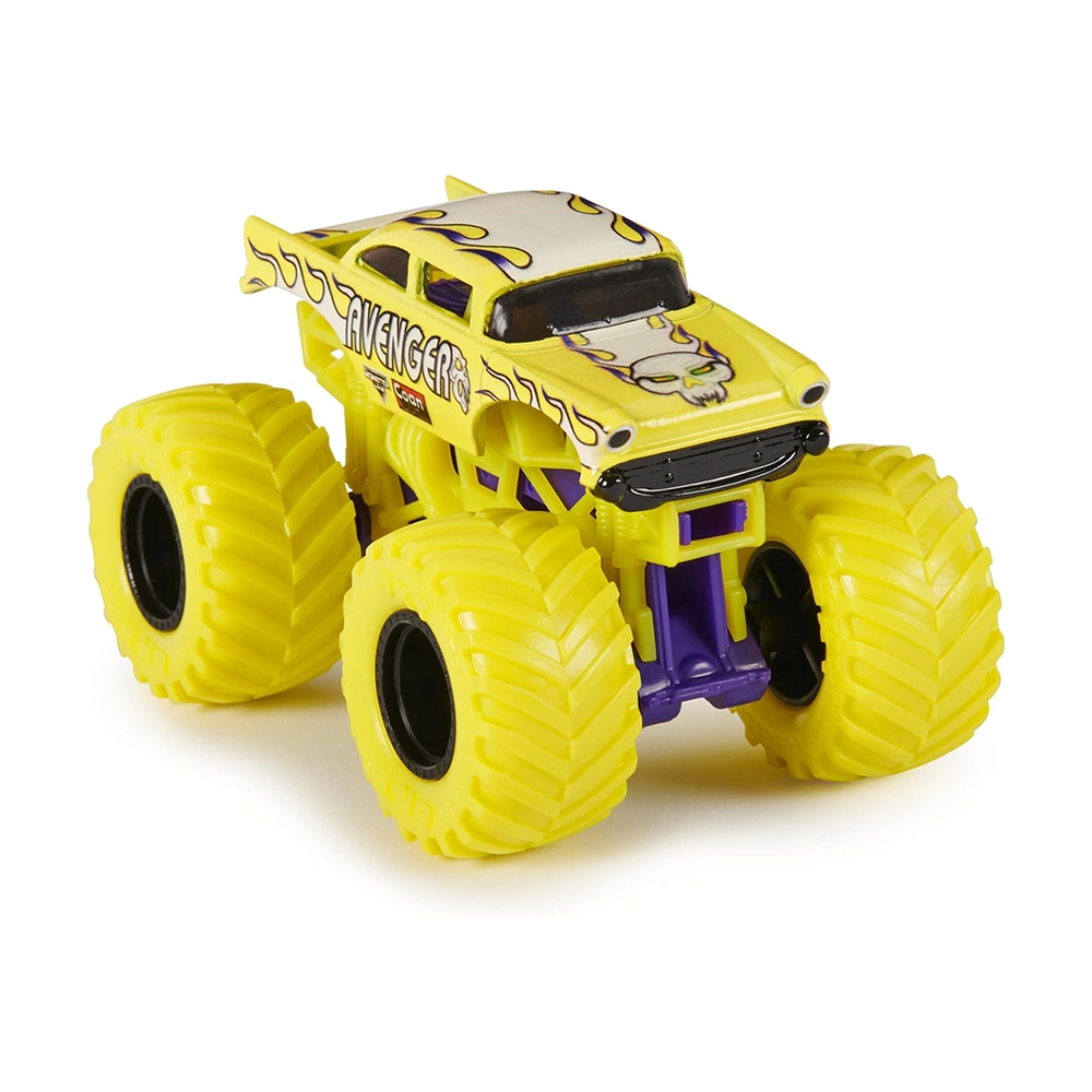 Monster Jam, Official Avenger Monster Truck, Die-Cast Vehicle, 1:64 Scale, Toys for Ages 3 and up - Image 3