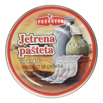 Podravka Jetrena Pasteta 3.5 Oz