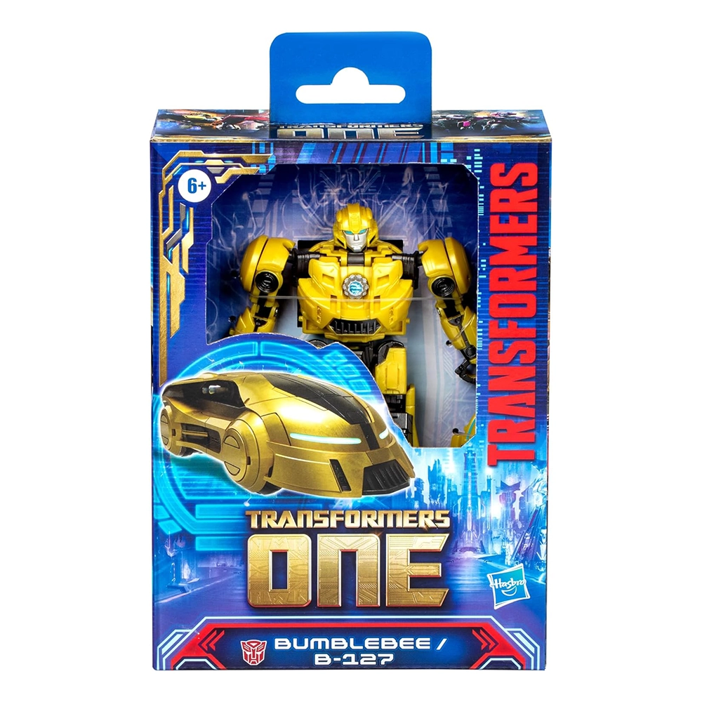 One Prime Changer Bumblebee (B-127) 5-Inch Robot Action Figure, Toys for Ages 6 and Up - Image 3