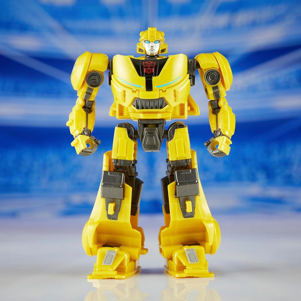 One Prime Changer Bumblebee (B-127) 5-Inch Robot Action Figure, Toys for Ages 6 and Up - Image 4