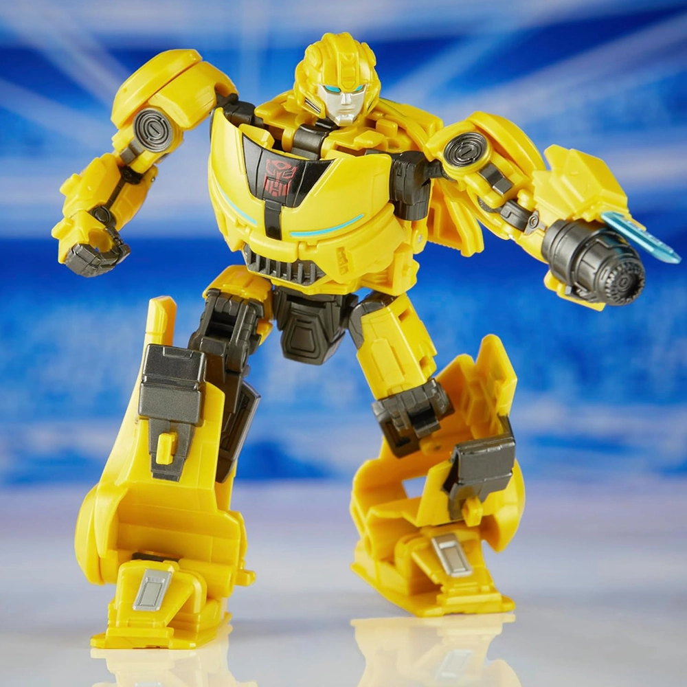 One Prime Changer Bumblebee (B-127) 5-Inch Robot Action Figure, Toys for Ages 6 and Up - Image 5