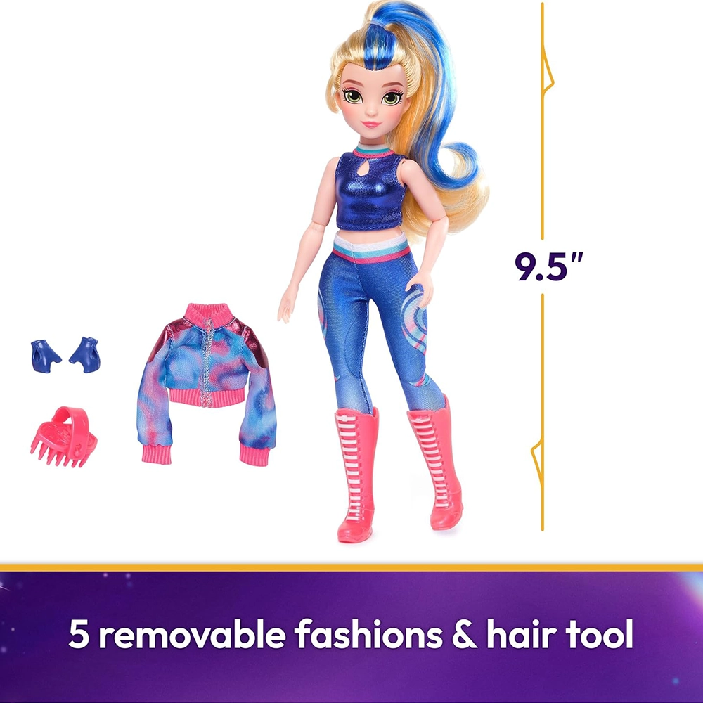 Unicorn Academy, Isabel Doll with 5 Accessories, 9.5”, for Girls Ages 4 and up - Image 2