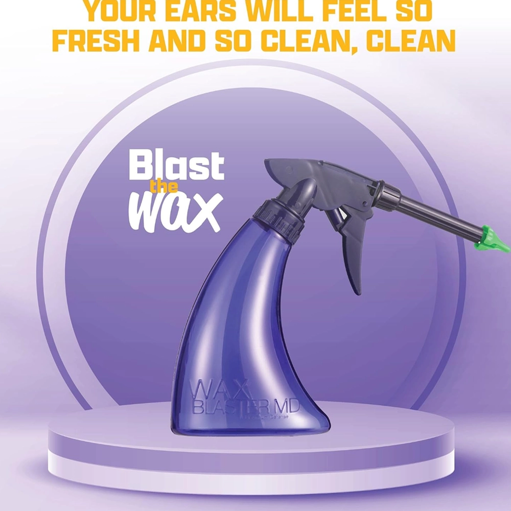 eosera® Wax Blaster MD®- Ear Wax Cleaning System with 5-ct Single Use Vials - Image 5
