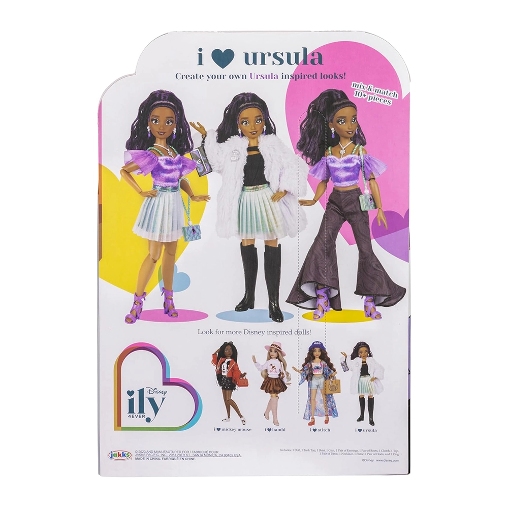 Disney ily 4EVER Dolls Disney 100 – Ursula 11.5″ Tall with 13 Points of Articulation - For girls ages 6 and up - Image 6