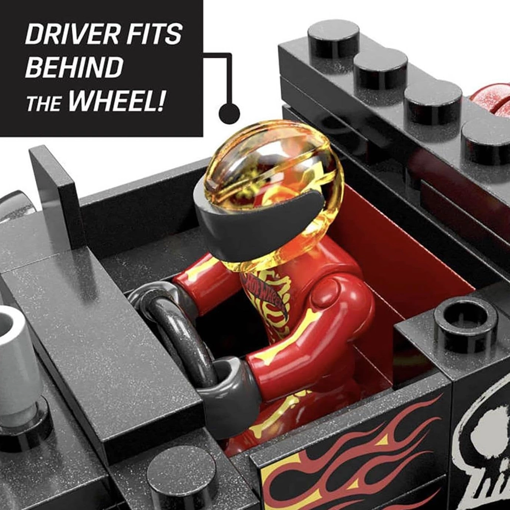 MEGA Hot Wheels Monster Trucks Toy Car Building Set - Image 3
