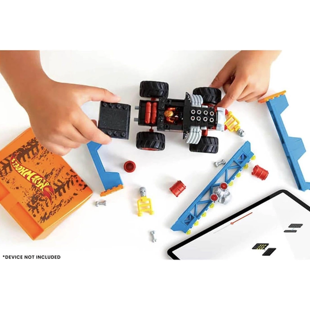 MEGA Hot Wheels Monster Trucks Toy Car Building Set - Image 5