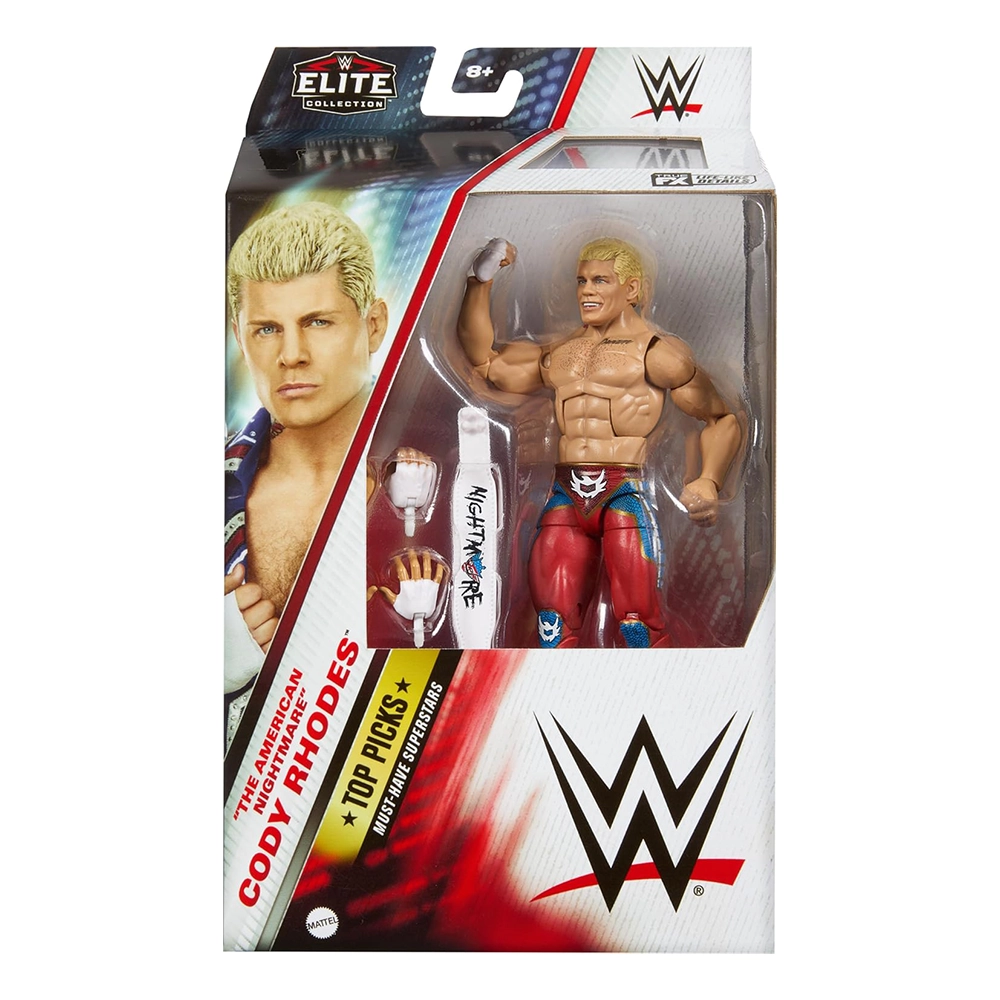 Mattel WWE Elite Collection Top Picks Action Figure & Accessories Set - Image 2