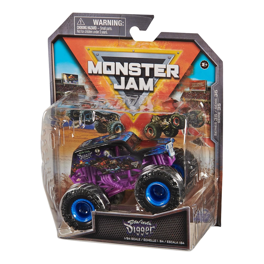 Monster Jam, Official Son Uva Digger Monster Truck - Image 6