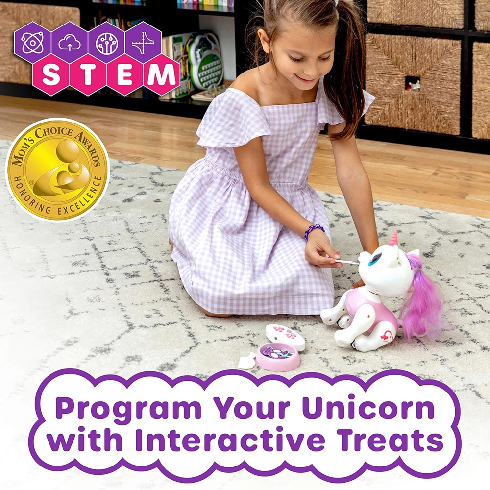 Power Your Fun Robo Pets Unicorn Toy for Girls and Boys - Remote Control Robot Toys with Interactive Hand Motion Gestures - Image 4